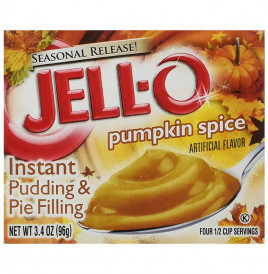 Kraft Jell-O Pumpkin Spice, Instant Pudding & Pie Filling  Box  96 grams